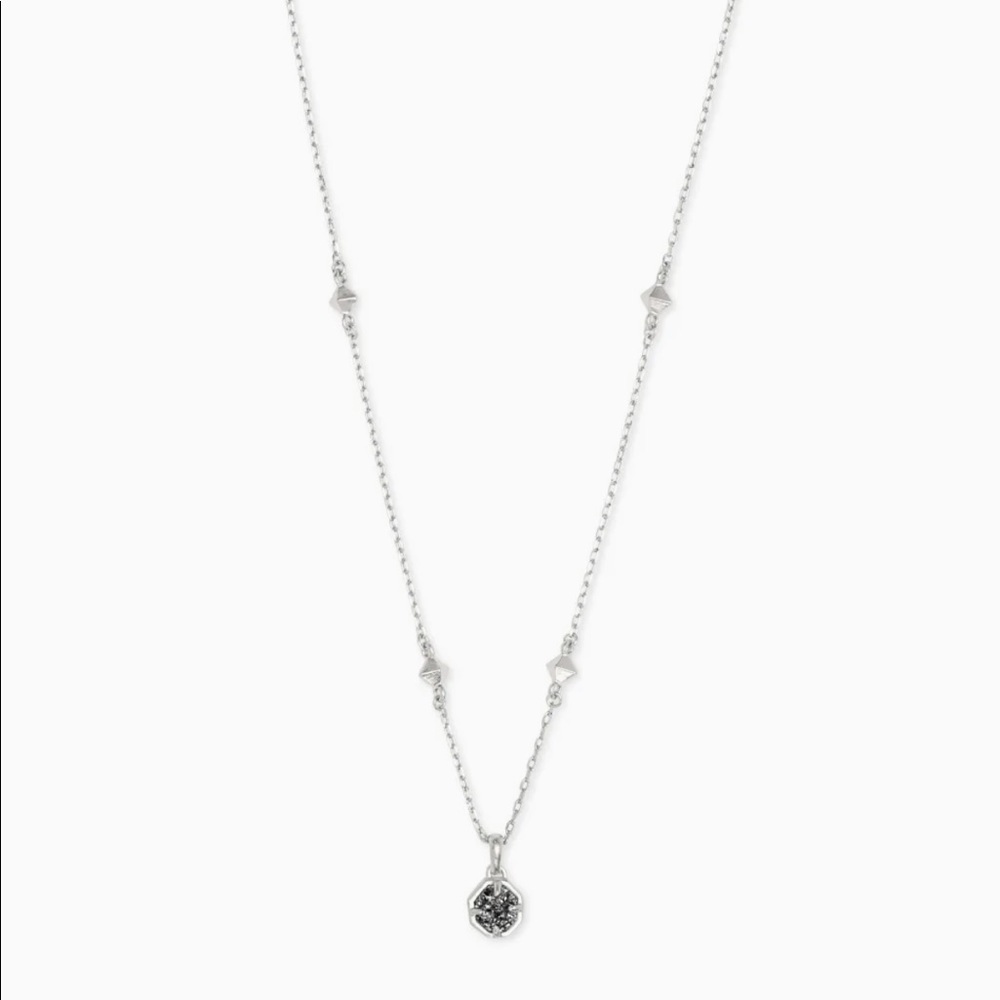 Kendra Scott Nola Silver Pendant Necklace